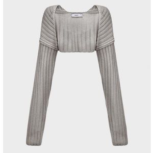 SIMONETT SWEATER SLEEVE - GREY